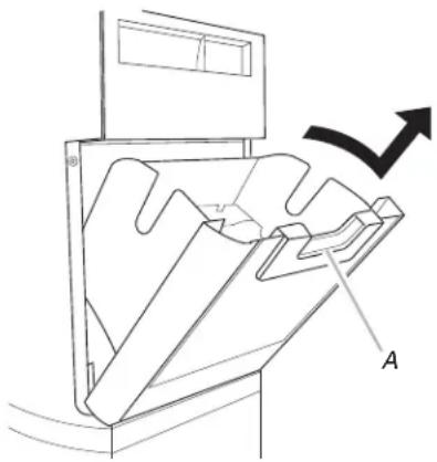 KITCHENAID KRSC503ESS - Cómo quitar y volver a colocar el depósito de hielo: - 1