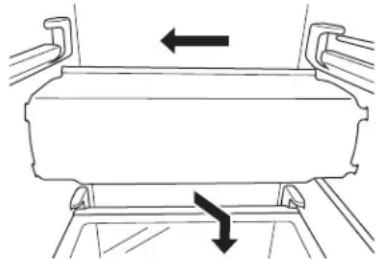 KITCHENAID KRSC503ESS - Light Shield Removal: - 1