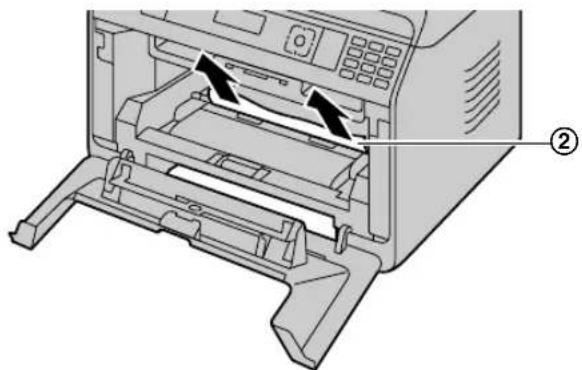 PANASONIC KX-MB1985CN - 当记录纸在本机中卡住时 - 9