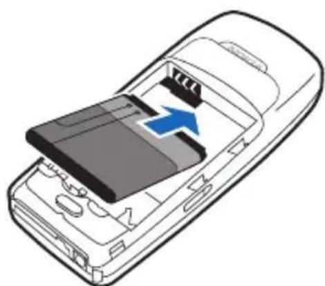NOKIA 2125i - Retirar la batería - 3