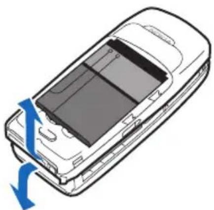 NOKIA 2126 - Retirar la cubierta frontal - 1