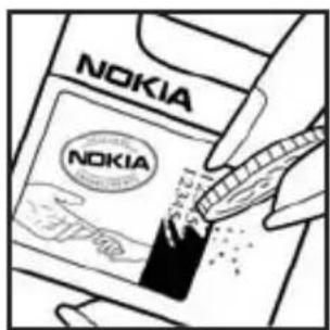 NOKIA 6235 - Holograma auténtico - 3