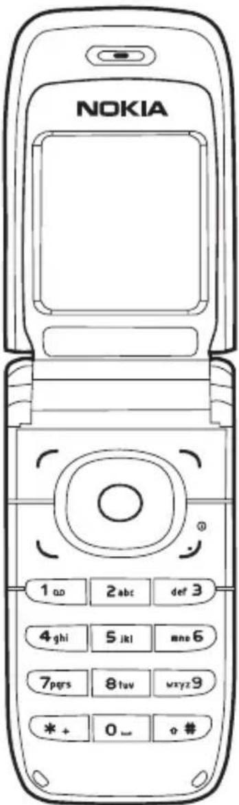 NOKIA 1 2 abc def 3 4 ghi 5 ikl mno 6 7 pgrs 8 tuv wxyz 9 * + 0 - o #
