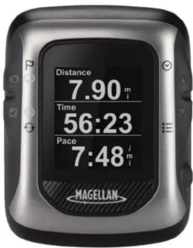 Distance 7.90 m Time 56:23 Pace 7:48 / m i MAGELLAN