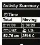 MAGELLAN Switch - Activity History Screens - Activity Summary - 1