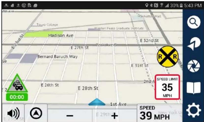 MAGELLAN RoadMate 7722-LM - Trajet vers un emplacement. - 1