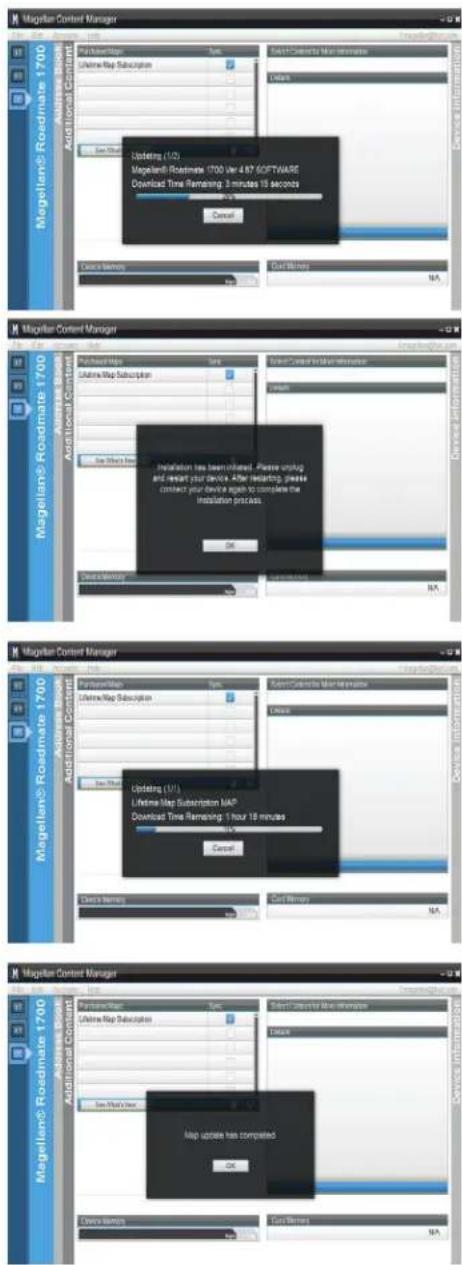 MAGELLAN Content Manager 2.0 - Updating the Receiver - 3