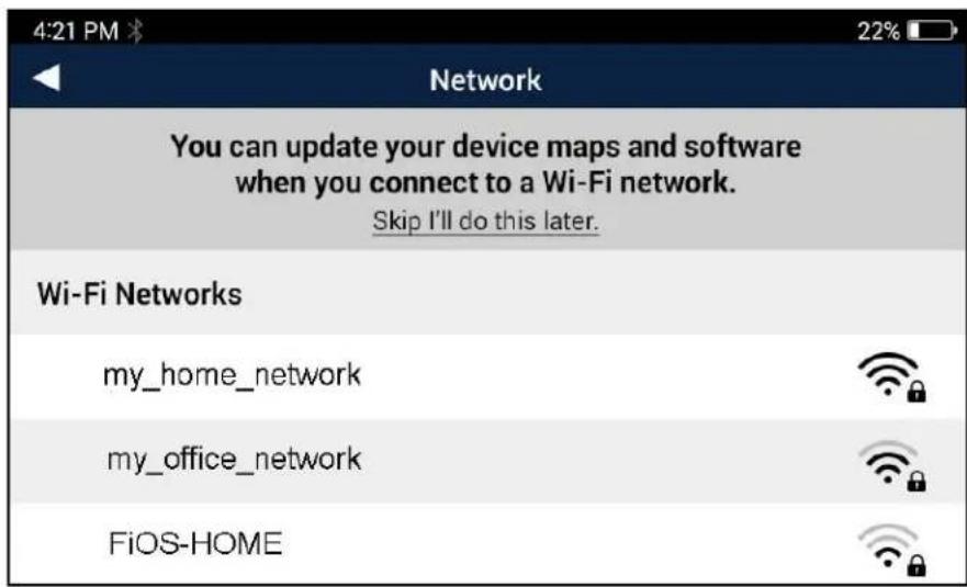 MAGELLAN RoadMate 7732T-LM - Se connecter au Wi-Fi. - 1