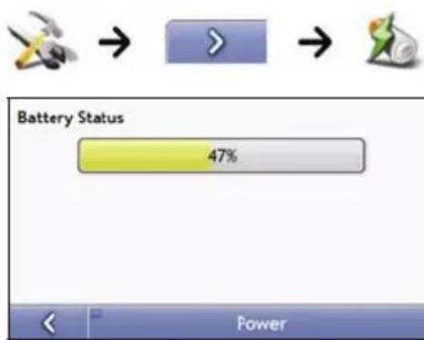 Battery Status 47% Power