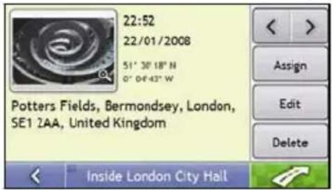 22:52 22/01/2008 51° 30' 18" N 0° 04' 43" W Potters Fields, Bermondsey, London, SE1 ZAA, United Kingdom < > Assign Edit Delete Inside London City Hall