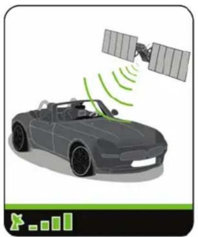 MIO Moov M401 - How do I view my GPS status? - 1