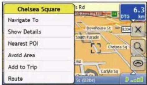 Chelsea Square Navigate To Show Details Nearest POI Avoid Area Add to Trip Route 6.3 DTG km Dovehouse St 8:304 South Parade Chelsea Sq Carlyla Sq St (B304)
