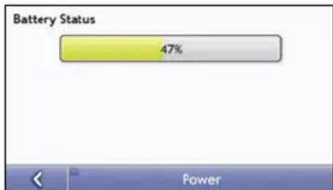 MIO Moov M401 - How do I monitor the battery status? - 2