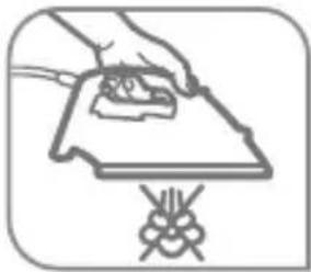Simple line drawing of a hand using a power tool to clean or inspect a tray (no text or symbols)