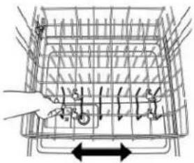 KITCHENAID KDTE204KPS - Enlever les paniers supérieurs - 3