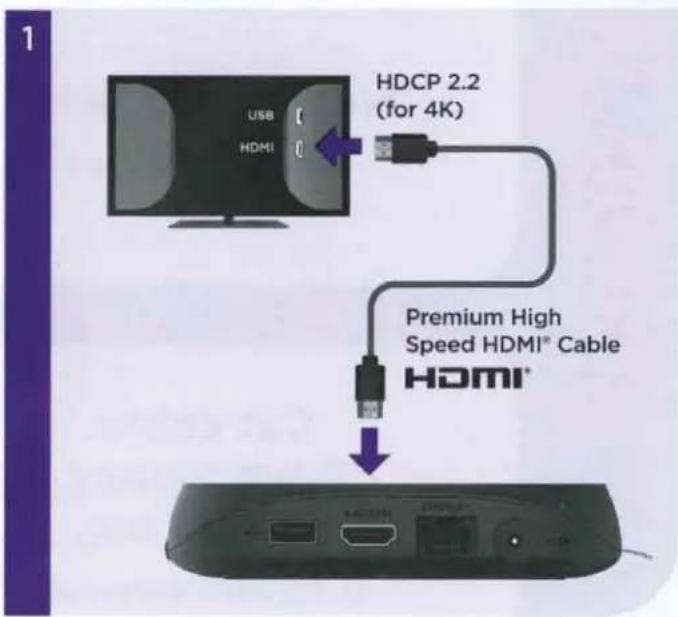 HDCP 2.2 (for 4K) Premium High Speed HDMI® Cable HDMI®