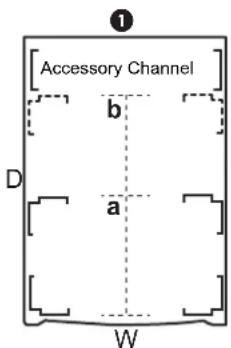 Accessory Channel b a D W