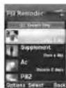 PANTECH P2030 - Checking Today's Pill Reminder - 1