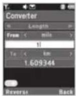 PANTECH C740 - Using stop watch - 1