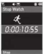 PANTECH C740 - Using stop watch - 2