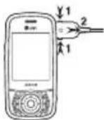 PANTECH C740 - To charge your battery - 5