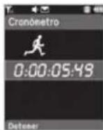 PANTECH C740 - Uso del cronómetro - 1