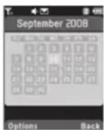 PANTECH C740 - Calendar - 1
