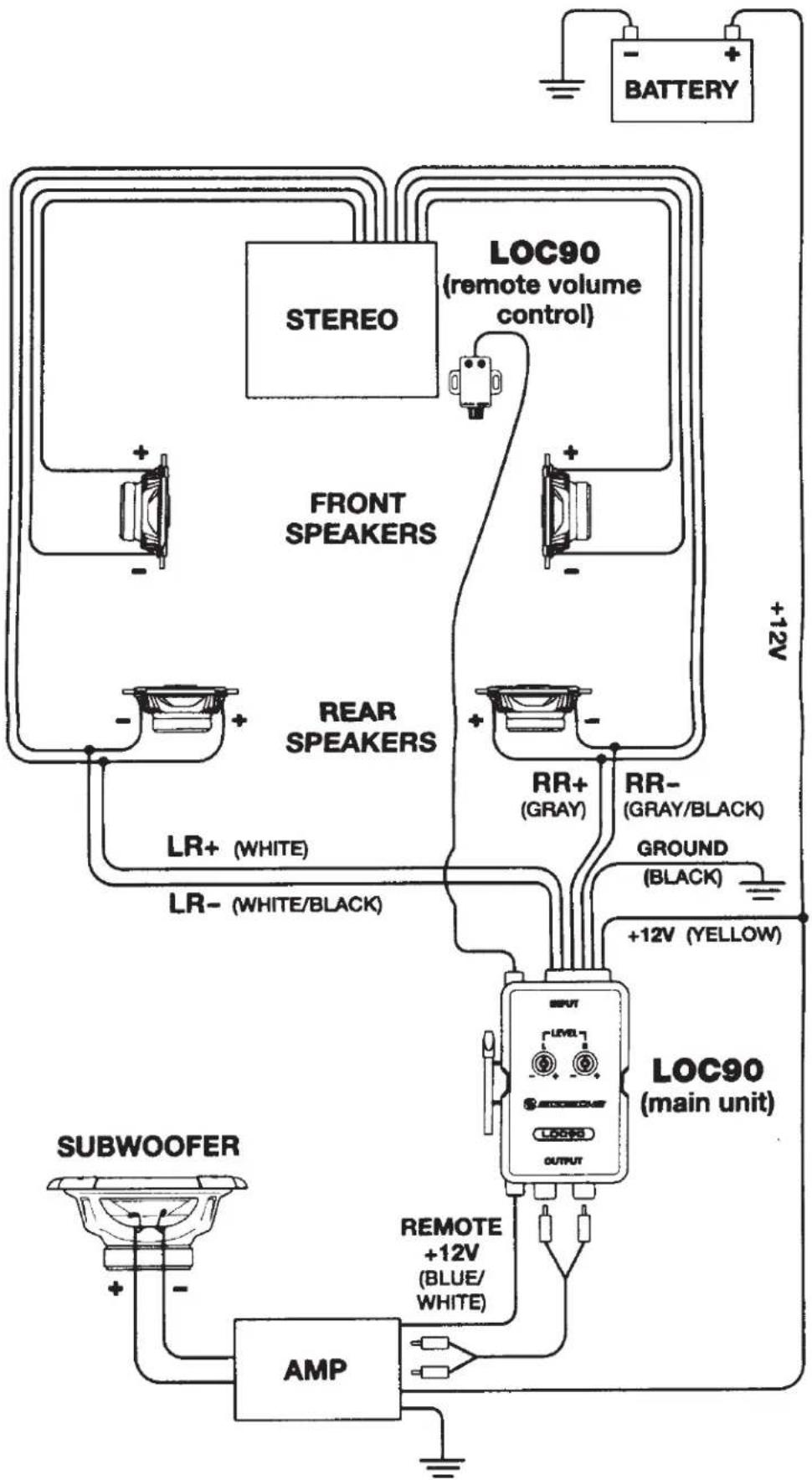 Scosche LOC90 - WIRING DIAGRAM - 1