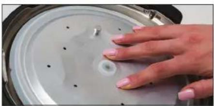 Emeril Lagasse Pressure Cooker Plus - CHANGING OR CLEANING THE INNER LID - 4