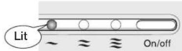 HITACHI EP-A3000 - button. - 2