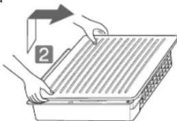 HITACHI EP-A3000 - Remove the panel. - 1