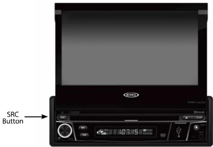 SRC Button VX400 MHz O2 DCP USB