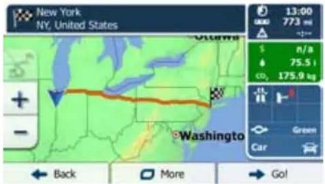 New York NY, United States 13:00 773 m + - Ottawa $ n/a 4 75.5 l CO2 175.9 kg Washington Back More Go! Green Car