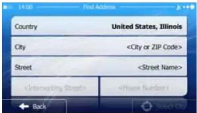 Country United States, Illinois City Street Back