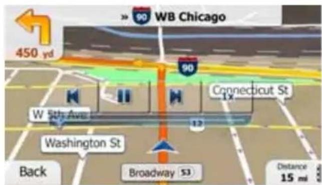WB Chicago 450 yd 90 90 W 5th Ave 12 Connecticut St 1x Washington St Back Broadway 53 Distance 15 mi