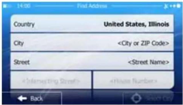 14:00 First Address Country United States, Illinois City Street Intersecting Street
