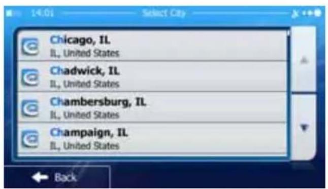 14:01 Select City Chicago, IL IL, United States Chadwick, IL IL, United States Chambersburg, IL IL, United States Champaign, IL IL, United States Back