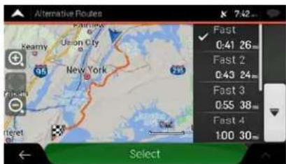 Alternative Routes Kearny Union City New York 36 295 Fast 0:41 26m Fast 2 0:43 24m Fast 3 0:55 38m Fast 4 1:00 30m Select