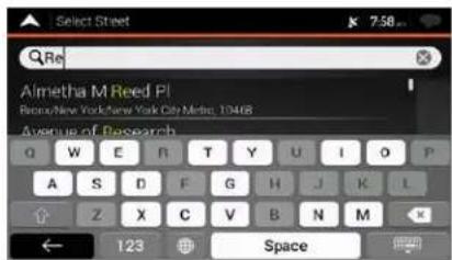 Select Street 7.58 Re Almetha M Reed Pl Bison/New York/New York City Metro, 10468 Avenue of Research Q W E R T Y U I O P A S D F G H J K L Z X C V B N M ← 123 Space