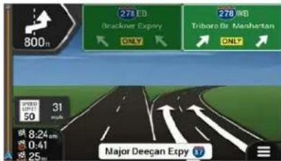 800m 278 ED Brackner Expiry ONLY 278 WB Triboro Br. Manhattan ONLY PRO LIGHT 50 31 max 8:24 am 0:41 25 Major Deegan Expy