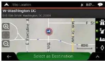 Map Location W-Washington DC 515 15th St NW Washington DC, 20004 E Executive A F St 600kV Select as Destination