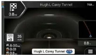 Hugh L Carey Tunnel 759 0.8 mi 35 40 8:00 min 0:01 0.8 min Hugh L Carey Tunnel 675