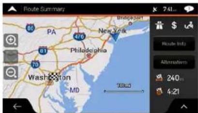 Route Summary 741... Bridgeport New York PA 476 Philadelphia Washington MD 90km/2 Route list Alternativem 240km 4:21