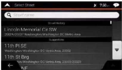Select Street 7.50... Street name Street Railway Lincoln Memorial Cir SW 2004/2007 Washington/DC Metro Area Supervices 11th PI SE Washington/DC Metro Area, 2002 11th St Brg N/F
