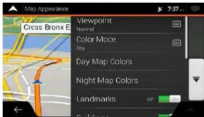 Map Appearance Cross Bronx E Viewpoint Normal Color Mode Day Day Map Colors Night Map Colors Landmarks on