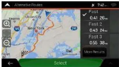 Alternative Routes Kearny Union City New York 95 42 7:42... ✓ Fast 0:41 26m Fast 2 0:43 24m Fast 3 0:55 38m More Results Select