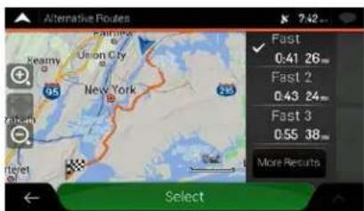 Alternative Routes 7:42 Kearny Union City New York 95 Fast 0:41 26 m Fast 2 0:43 24 m Fast 3 0:55 38 m More Results Select