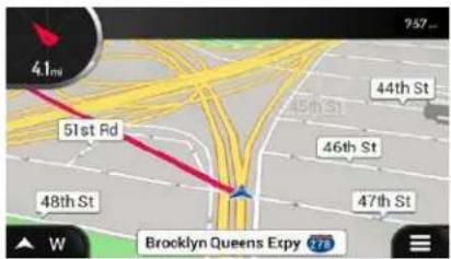 4.1m 51st Rd 48th St 44th St 45th St 46th St 47th St Brooklyn Queens Expy 775