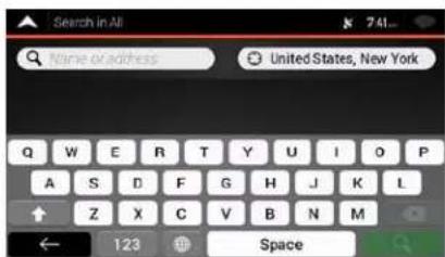 Search in All 74L... Name or address United States, New York Q W E R T Y U I O P A S D F G H J K L Z X C V B N M ← 123 Space