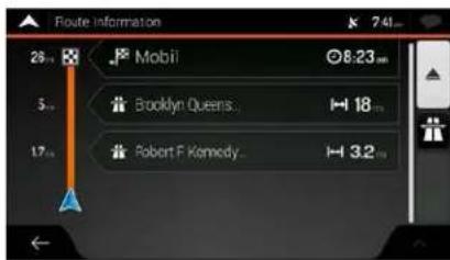 Route Information 29 Mobi 08:23 5 Brooklyn Queens H 18 17 Robert F. Kennedy H 32
